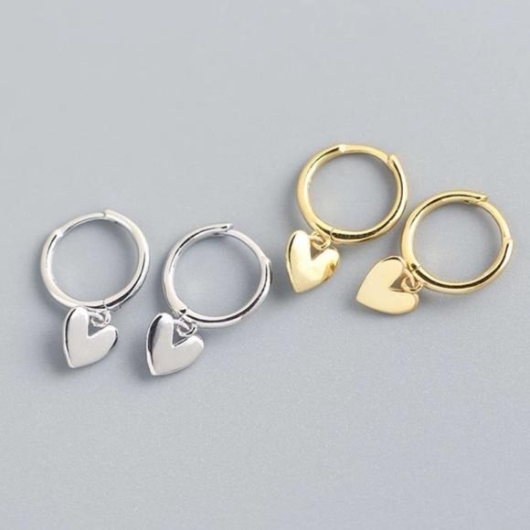 NEW 925 STERLING SILVER TASSEL HOOP EARRINGS - Picture 5 of 7